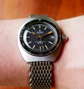 Buren Diver automatic watch Screwed crown - Bild 1 von 10