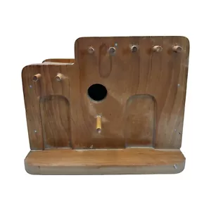 Bird Houses Outdoor 1 Hole Bird House Old Western Saloon NEW NEAT FIND - Picture 1 of 7