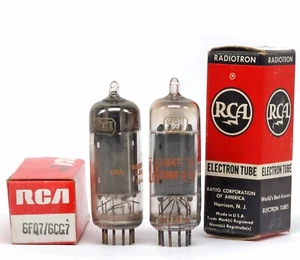 ONE 6CG7/6FQ7 RCA NOS Tube Valvola  Röhre Valvula Valve Lampe TSF 진공관 真空管 电子管 - Picture 1 of 1