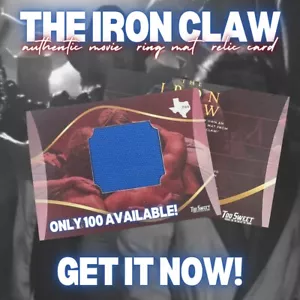 The Iron Claw Screen Used Mat Relic Card Custom Made With Authentic Movie Prop - Picture 1 of 6