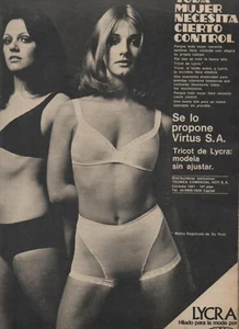 KONVOLUT AUSSCHNITTE VINTAGE DESSOUS HÜBSCHE DAMEN ARGENTINIEN 70er Jahre - Bild 1 von 3