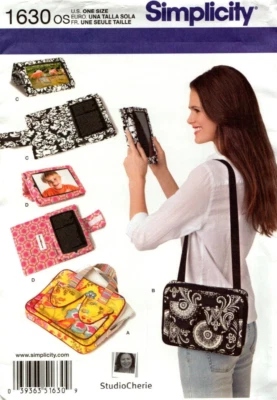 Simplicity Sewing Pattern 1630 E-Book Reader Cover Table Cover Case Bag - image 1 of 2