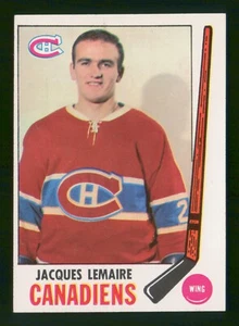 Jacques Lemaire 1969-70 Topps No 8 EXMINT 75548 - Bild 1 von 2