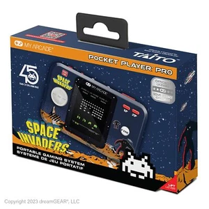 My Arcade Space Invaders Pocket Player Pro Licensed Retro Console 2.75" Display - Picture 1 of 4