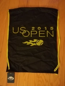 Rare Tennis US Open 2015 Tote Bag w string Souvenirs Backpack Travel Bag - Picture 1 of 5