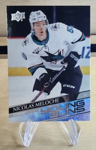 2020-21 Upper Deck Series 2 Nicolas Meloche Young Guns Rookie RC #463 San Jose