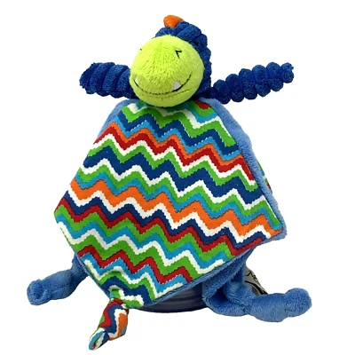 MAISON CHIC динозавр милый погремушка плюшевый шеврон безопасности одеяло узловатые углы - Изображение 1 из 4