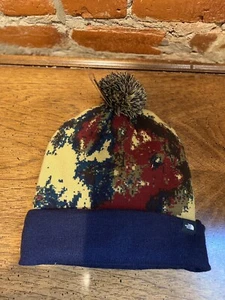 Unisex New THE NORTH FACE SKI TUKE Beanie Knit Hat Multicolor.NWT - Picture 1 of 2