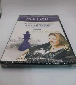 Susan Polgar Complete Course For Club Players Volume 4-7 DVD New Chess - Picture 1 of 2