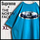 80er Jahre T-Shirt Limited Collaboration Supreme North Face Mountain Farbe T-Shirt