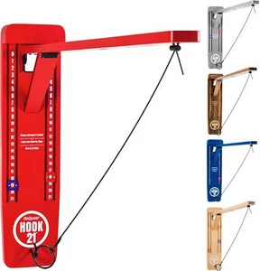 Hook 21 Wall Mount Ring Swing Game - Play Indoors or Outdoors - Picture 1 of 7