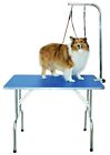 Professional grooming table with double leashes and clamp for small/medium dogs