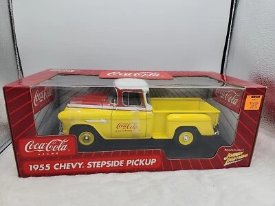 Vintage Johnny Lightning 1955 Chevy Stepside Pickup Coca Cola 2005 "NEW IN BOX" - Image 1 of 4