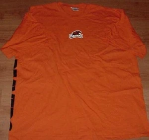 Oregon Beavers T-shirt Large Orange Two Sided Logos Beavers Football Logo NCAA - Picture 1 of 2