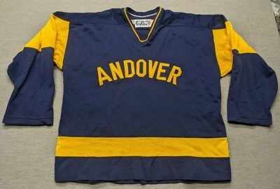 Vintage 1994 Stall & Dean Andover Hockey Jersey Men's Size 48 Navy  - Image 1 of 4