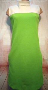 Womens Dress Jerry Gilden Designs for Liz Porter LTD Lime Green Shift  - Picture 1 of 5