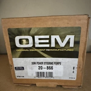Power Steering Pump Buick Cadillac OE Numbers 26031604 26055707 20-866 - Picture 1 of 1
