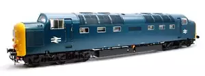 Heljan O Gauge Class 55 Deltic BR Blue Unnumbered Diesel Locomotive - Picture 1 of 9