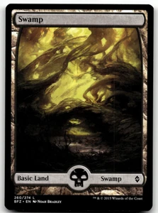 MTG Swamp (260) Battle for Zendikar 260/274 Regular Land - Picture 1 of 1