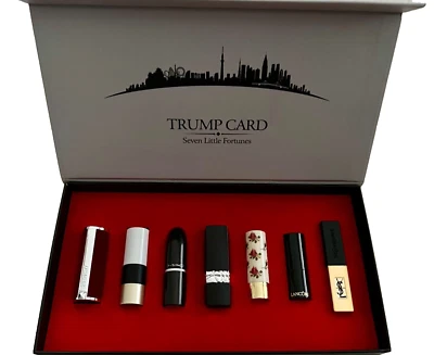 Lip box set Lipstick TRUMP CARD Seven little fortunes Dior Gucci great as a gift - Image 1 of 4