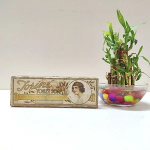 1920 Vintage Torine Toilet Soap Eau De Cologne Advertising Cardboard Box CB291 - Picture 1 of 9