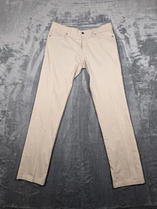 Peter Millar Hose Herren 35x32 Beige Top Popeline Stretch Flex Chino - Bild 1 von 9