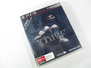 PS3 Thief MA15+ PAL Epic Games 2014 Tested Manual Complete - Picture 1 of 5