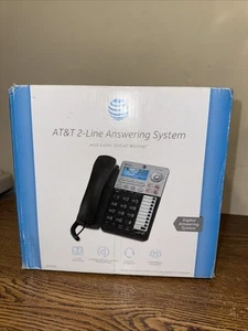 AT&T ML17939 2-liniowy przewodowy telefon biurowy z identyfikatorem dzwoniącego, głośnikiem i odbieraniem - Zdjęcie 1 z 14