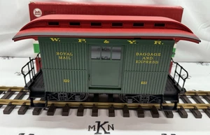 LGB 33050 WP&Y Royal Mail Baggage Car G Scale New in Box - Picture 1 of 8