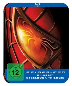Spider-Man 1-3 - Action/Abenteuer/Steelbook/Limited Edition # 3-BLU-RAY-NEU-OVP - Picture 1 of 1