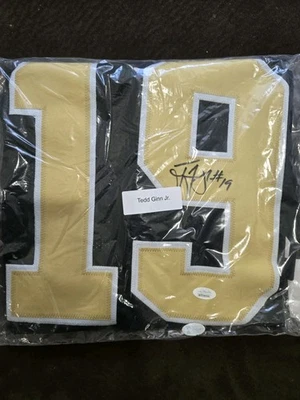 Ted Ginn亲笔签名圣徒球衣 — 第 1/3 张图片