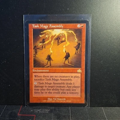 MTG Magic the Gathering Task Mage Assembly (105/144) Prophecy - Image 1 of 2