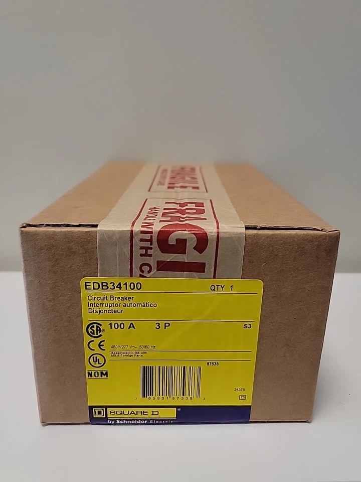 Square D EDB34100 - Imagem 1 de 2