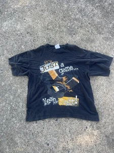 Camiseta Vintage Pittsburgh Penguins Negra Calce Cuadrado XL - Imagen 1 de 6