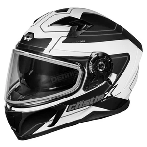 Castle X Matte White/Black CX390 Atlas Snow Helmet - 36-14108 - Picture 1 of 2