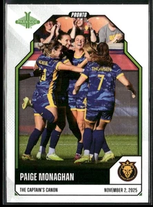 2025 Parkside NWSL Pronto #185 Paige Monaghan /305 - Foto 1 di 2