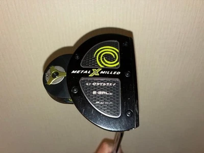 ODYSSEY METAL-X MILLED 2-BALL 34in Putter RH No Head Cover - Image 1 of 4