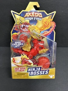 New 2024 Legends Of Akedo - Ninja Fury Series 7 - SCORCHED CLAW Ninja Bosses - Picture 1 of 5