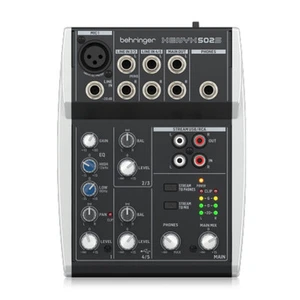 Behringer XENYX 502S Premium Analog 5-Channel Mixer with USB Streaming Interface - Picture 1 of 2