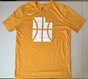 The Nike Tee Dri Fit NBA Logo Mens Large Casual Athletic Short Sleeve T Shirt - Picture 1 of 7