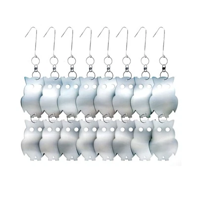 Reflective Bird Repellent Owl Scare: Easy to Install - 8 Pack - Image 1 of 4