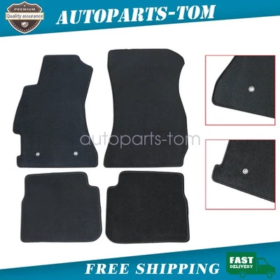For 2008-2014 Subaru Impreza Front & Rear Floor Mats Carpet Waterproof 4PCS - Imagem 1 de 4