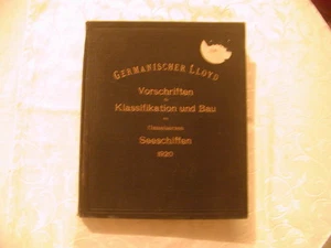 Klassifikation und Bau von flusseisernen Seeschiffen - Picture 1 of 1