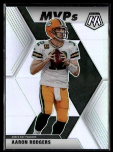 Panini Mosaic Silver 2020 Aaron Rodgers Green Bay Packers #300 del Jugador Más Valioso - Imagen 1 de 2