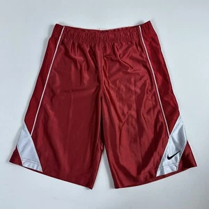 Nike Red Basketball Shorts Men’s Size Large Athletic Active Gym Training - Picture 1 of 7