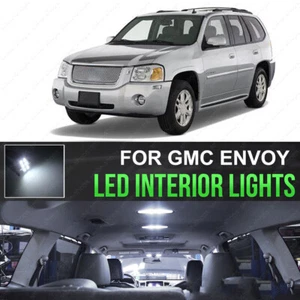 For 2002 - 2008 2009 GMC Envoy LED Lights Interior Package Kit 6000K White 14PCS - Picture 1 of 11