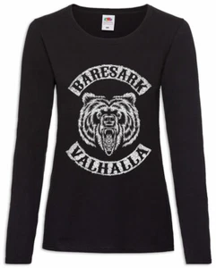 Baresark II Damen Langarm T-Shirt Wikinger Germanen Vikings Odin Thor Walhalla - Picture 1 of 1
