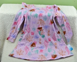Abito rosa manica lunga The Sirenetta bambina taglia 5T - Foto 1 di 5