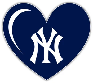 New York Yankees MLB Baseball Sport Logo Auto Stoßstange Aufkleber Aufkleber "GRÖSSEN" - Bild 1 von 1