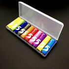 Portable plastic battery case cover holder storage box for 10pcs AA Batteri^ G